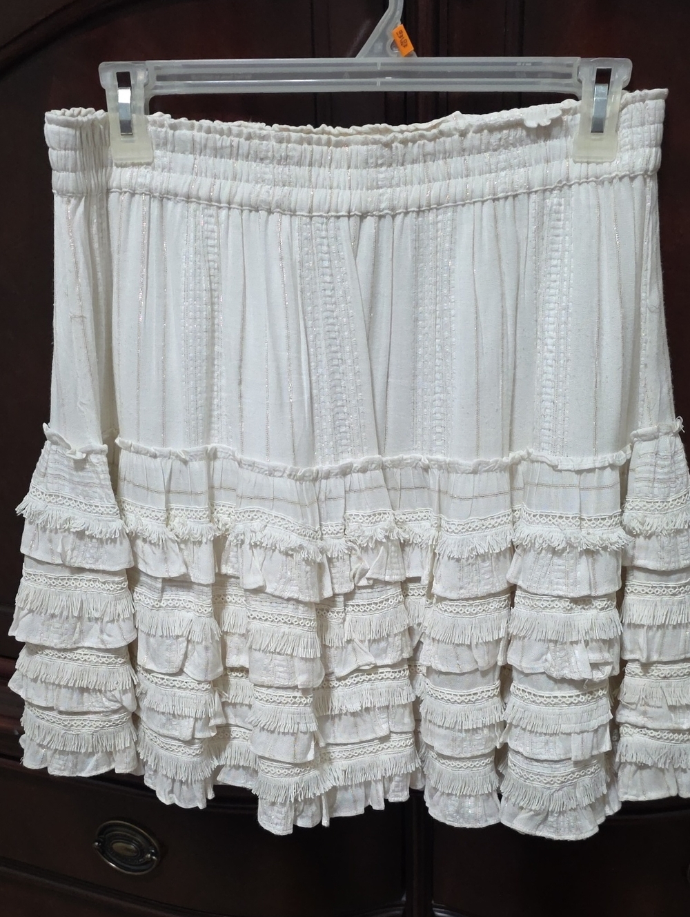 Boho Tiered Ruffle Skirt